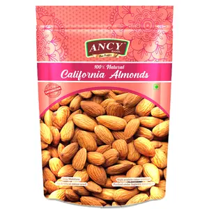 Almonds Ancy 100% Natural California Almonds (Badaam) 250 Grams