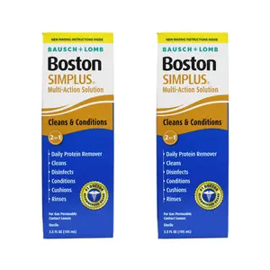Bausch and Lomb Boston Simplus Multi Action Solution - 3.5 oz 2 pack