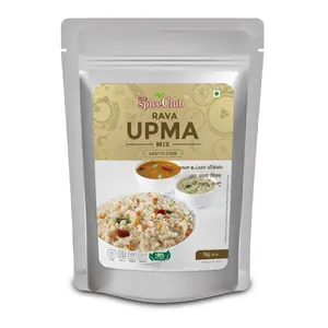 The Spice Club Rava Upma Mix - 1 kg ( Easy to Cook 100 % Natural Traditional Breakfast Dish)