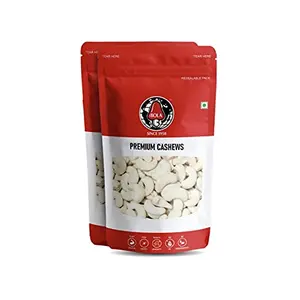 Bola Quality Mangalorean Cashew Nuts W240-2 Kg Pack (500g x 4 pack)