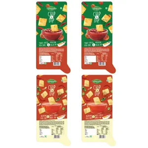 Wingreens Farms APPITAS Chip & Dip 4 pack Combo_Tangy Cheese Pita Chips with Mexican Dip Jalapeno Chips with Sweet Chilli Garlic Dip 70g x 4 (280g)