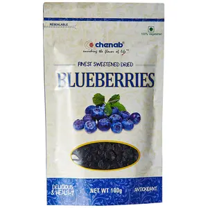 Chenab Sweetened Dried Blueberries 100g