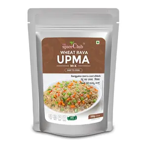 The Spice Club Wheat Rava (Kodumai Ravai) Upma Mix - 500g ( Easy to Cook 100 % Natural No Added Artificial Colors & Ingredients))