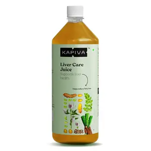 Kapiva Liver Care Juice | Anti-oxidant Rich Supplement With 5 Ayurvedic Herbs to Benefit Liver Health (1L)