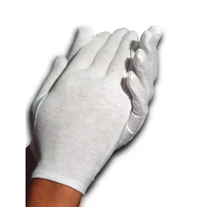 Dermatological Cotton Gloves-Ladies Small Cara 81-1 Pair