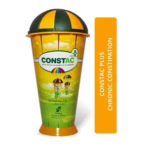 Constac Plus for Relief in Chronic Constipation - Strong Safe Clinically Proven Ayurvedic Granules 100g