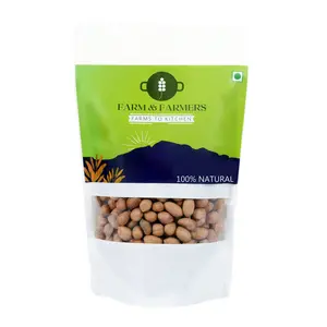 Farm and Farmers Raw Peanut/Groundnut 400 gm