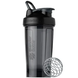 BlenderBottle Pro Series Shaker Bottle 24-Ounce Black
