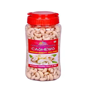 Forestgreen Whole Cashew Nut W320 Plain Cashews Kaju 500 Grams