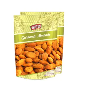 Exotes Foods Foods Long Size and Sweet Best Gurbandi Almonds Giri/Asli Badam 2 X 250 g