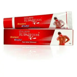 Galway Rupabham Pain Relief Ointment Packaging Size: 25g