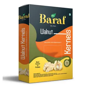 Fruitri Baraf Kashmiri Walnut Kernels White Akhrot Giri 250g