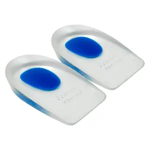 Grimso Silicone Gel Heel Pad for Men and Women for Pain Relief