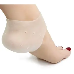Teesta Silicone Gel Heel Foot ProtectorPlantar Fasciitis Foot Arch Support Ankle Pain Relief Socks-2 PCS(1 PAIRS)
