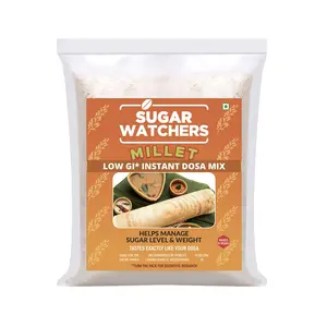 Sugar Watchers Millet Low GI Instant Dosa Mix 200gm Diabetic Friendly Gluten Free