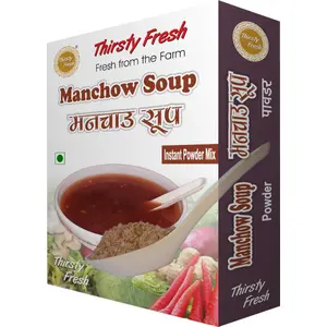 Thirsty Fresh Manchow Soup Powder  Instant Premix with Natural Ingredients (500g)
