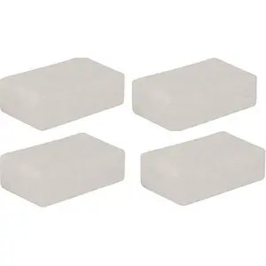 Lazybeee Alum Whole Piece - Each 100 Gms - White Phitkari Blocks | Fitkari Piece | Natural Alum Stones (Pack of 4)