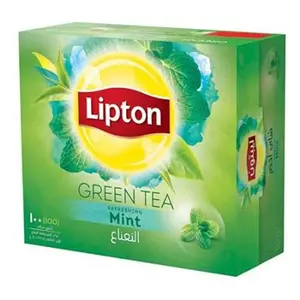 Lipton Green Tea Refreshing Mint 100 Tea Bags 150 g