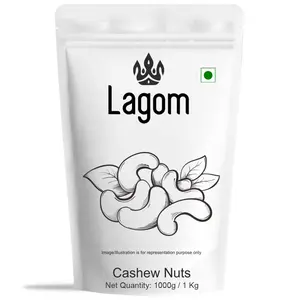 Lagom Indian Cashew Nuts W320 (Kaju) 1Kg