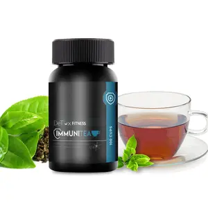 MNADETOXFITNESS DeTox Herbals Fitness ImmuniTea Powder - Boost Your Immunity - 100% Natural Ayurvedic Herbal Tea - Rare Organic Herbs (50g 100 cups)