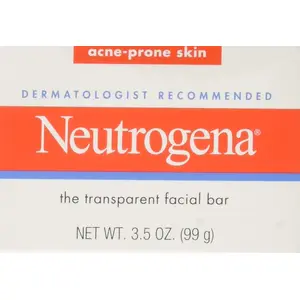 Neutrogena Neutrogena Facial Bar Acne Prone Skin Formula 3.5 oz (Pack of 3)