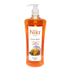 Niks Premium Hand Wash Liquid Gel - 900 ML Orange