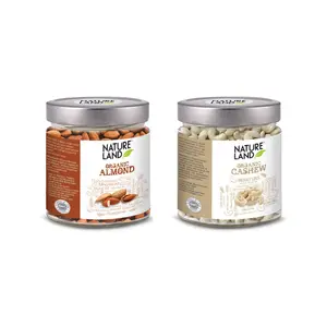 Natureland Organics Almond 250gm Cashew 200gm