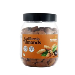 Nutrashil California Almond Nuts 200 Grams Protein Rich Fresh Californian Almonds