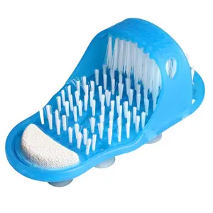 PARIJAT Easy Foot Cleaner Brush Shower Slipper (Multicolour Medium)
