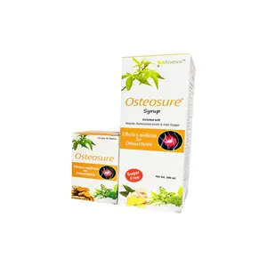 Alsence Ayurvedic & Natural Osteosure Tablet and Syrup Joint Pain Sports Injury Muscle Pain Relief