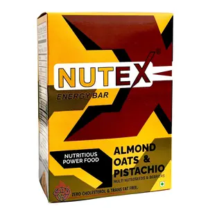 Nutex Energy Bar - Zero Transfat No Preservatives - 8 Bars of 50g Each.