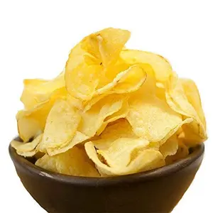Wardhini Home Made Raw Potato Chips | Aalu Ke Chips | Dry Kacchi Potato Chips Ready to Fry Tasty Potato / Aloo Chips 250gm