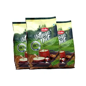 Vichu Village Diet / Instant Health Mix / Sathu Maavu / Traditional Breakfast From Multi grains 500g (Pack of 3)