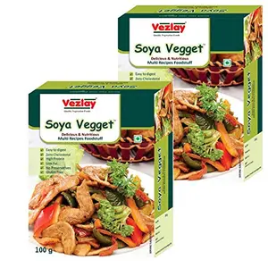Vezlay SOYA Vegget 100 gm (Pack of 2)