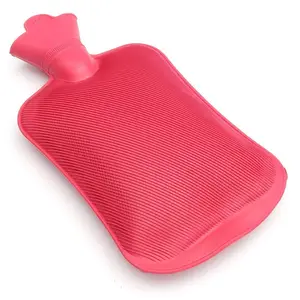 VEHTRI Non-Electric Hot Water Bottle | Rubber Bag | Warm Non-Electrical for Pain Relief | Muscle Relaxation- Multi Color