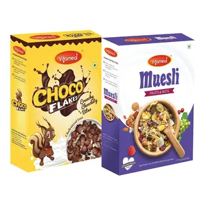 Vitameal Muesli Fruit and Nuts 400 gm Choco Flakes 300 gm Combo Pack of 2