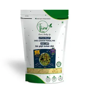 Thiru Foods Millet Ghee Cashew Pongal Mix (300 Grams) | Instant Healthy Gluten Free Millet Breakfast