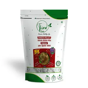 Thiru Foods Finger Millet Rava Dosa Instant Mix (300 Grams) | Healthy Breakfast