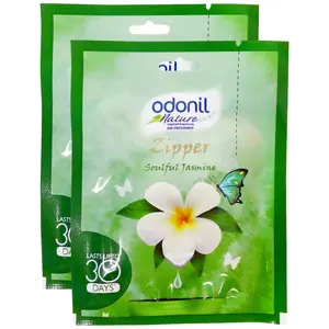 Spencer's Combo - Odonil Nature Zipper Air Freshener Soulful Jasmine 10g (Pack of 2) Promo Pack