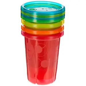 The First Years Take and Toss Spill Proof Straw Cups 10 Ounce