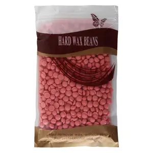 Super Marche Brazilian Hair Removal Hard Body Wax Beans for Face Arm Legs (100 g Pink)