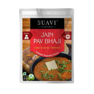 Suavi Dehydrated Ready to Eat Pav Bhaji Serves-2