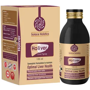 Solace Holistics Holiver Suger Free Liver Syrup 100ml