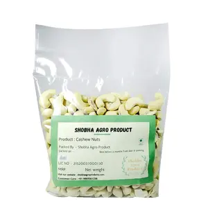 Shobha Agro Product Pure Whole Cashew Nuts (M 1kg)