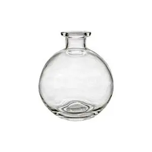 Round Decorative Glass Diffuser Bottle - 1 pc