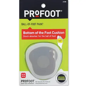 Profoot Bottom of the Foot Cushion One Size Fits All 1 Pair