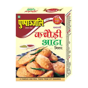 Pushpanjali Kachori Aata Instant Mix 400 Grams New Improve Taste
