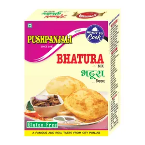 Pushpanjali Punjabi Khamiri Bhature Instant Mix 400 Grams (Pack of 2)