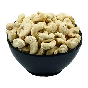 Nuts Hub Fresh W240 raw Whole Cashew Nuts 200gm 250gm 450gm 400gm 500gm 750gm 1000gm 1kg Grams (400 Grams)