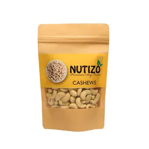 Nutizo Whole Cashews 200g /Kaju Dry Fruit (Plain) (W320)
